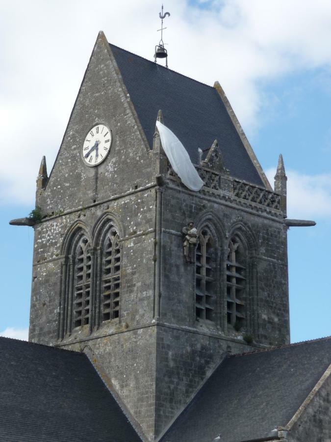L'Ancien Presbytere De Sebeville Bagian luar foto